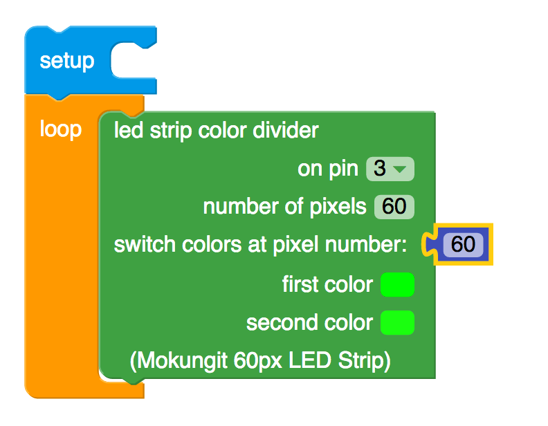 Program written in MakerVision